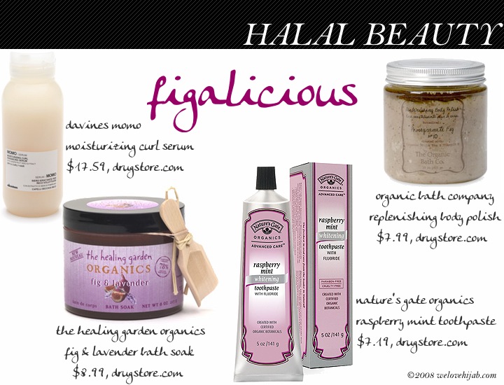 Halal Beauty Products Featuring The Fig - Figs