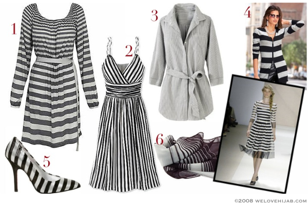 Runway, Our Way Stripe Collage