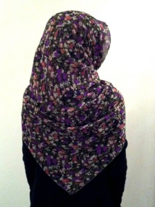Secret Garden Hijab Secret Garden Hijab Style - Side